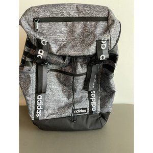 Adidas Top Loading Backpack School Bag Zip Pull Closure